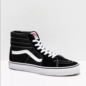 Black Old Sk8 Hi Vans
